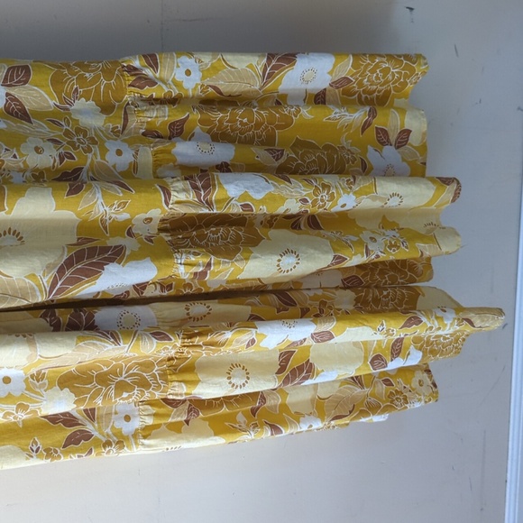 Abercrombie + Fitch Linen Blend Button Front Maxi Dress ST - Picture 9 of 15